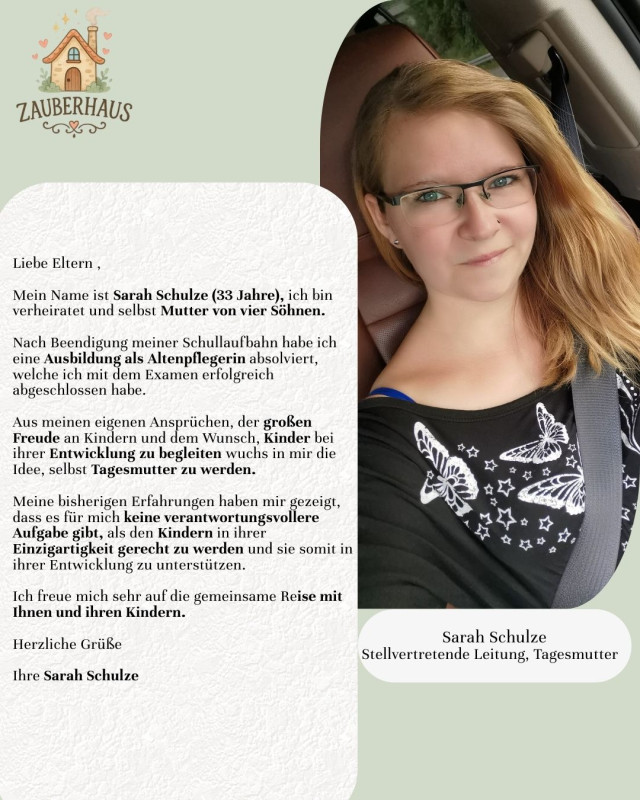 Vorstellung Sarah Schulze