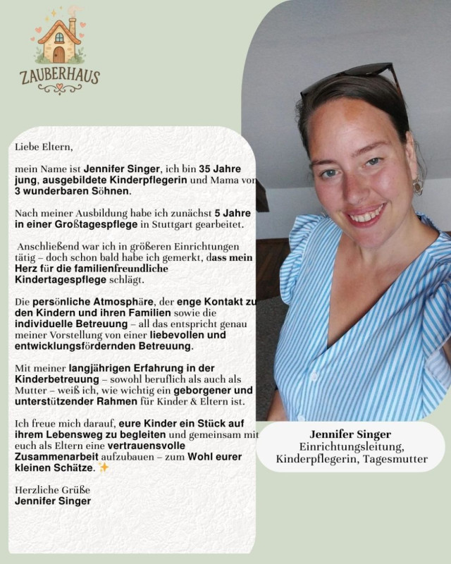 Vorstellung Jennifer Singer